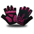 MOREOK Bike Gloves Breathable 5mm Gel Pads MTB Mountain Road Bicycle Gloves Shock-absorbing Half Finger Cycling Gloves Men Women