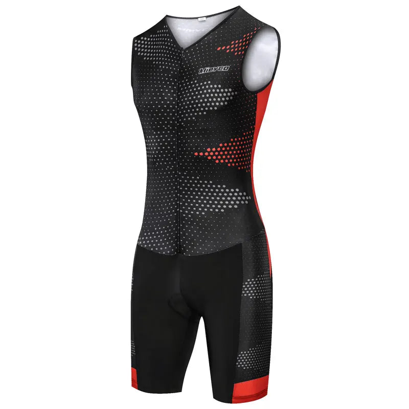 Men Pro team triathlon suit Cycling Clothing Skinsuit jumpsuit Maillot Cycling Jersey Ropa Ciclismo Sportswear swimming Jerseys