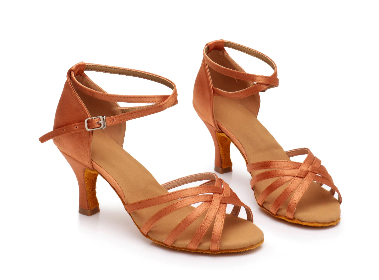 Zapatos de Baile Latino Mujer – Suela Suave 5/7cm