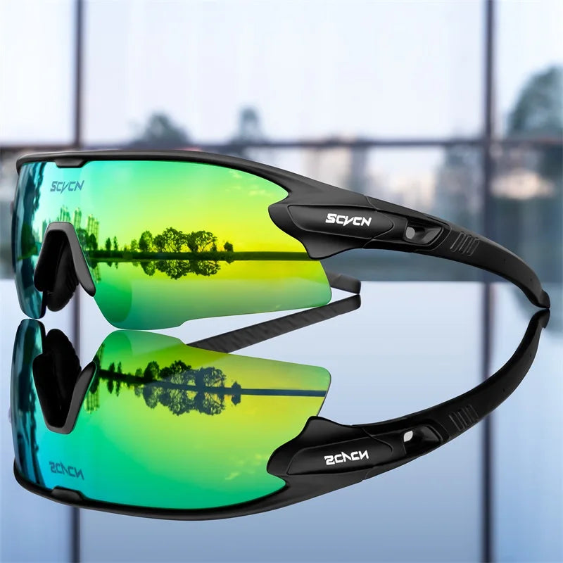 Polarized 3 Lens Men Women Cycling Fishing Sport Glasses Road Bike Racing Goggles Bicycle Running Driving Sunglasses MTB Eyewear