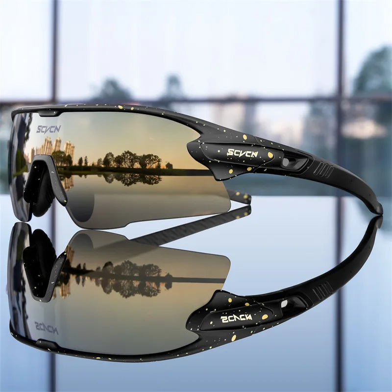 Polarized 3 Lens Men Women Cycling Fishing Sport Glasses Road Bike Racing Goggles Bicycle Running Driving Sunglasses MTB Eyewear