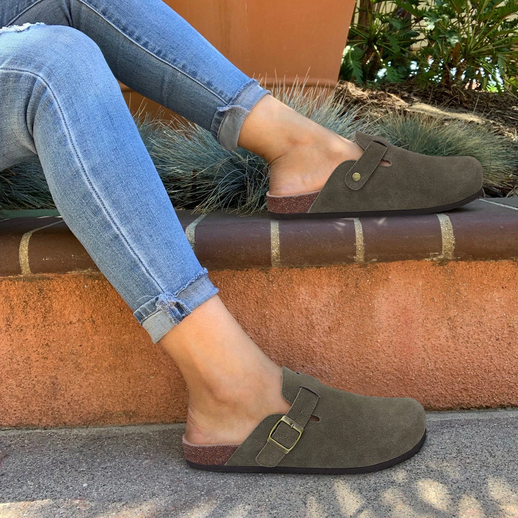 Sandalias Mules Mujer con Soporte de Arco