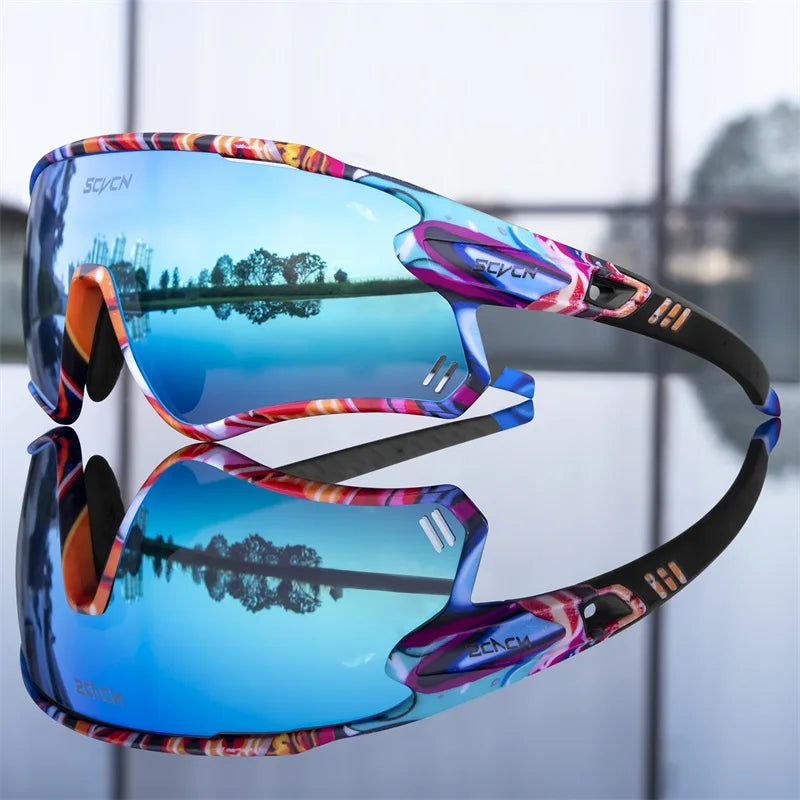 Polarized 3 Lens Men Women Cycling Fishing Sport Glasses Road Bike Racing Goggles Bicycle Running Driving Sunglasses MTB Eyewear
