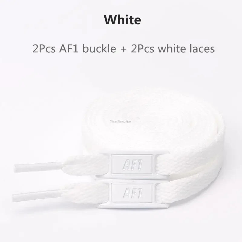 Cordones Blancos para Sneakers Air Force One