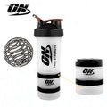 Shake Cup 450ML Protein Powder Shake Cup with Ball Medicine Box Cup ON Fitness Cup Large-capacity Plastic Cup
